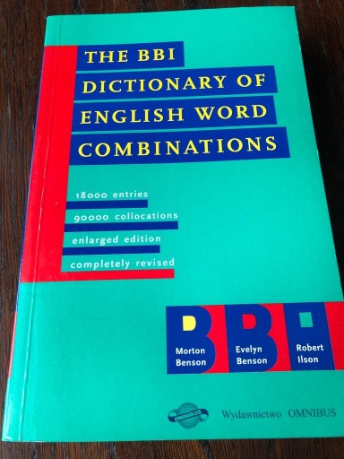 Zdjęcie oferty: The BBI Combinatory Dictionary of English