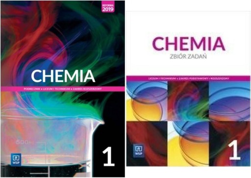 Zdjęcie oferty: Chemia 1 ZR Podręcznik + Zbiór zadań WSIP