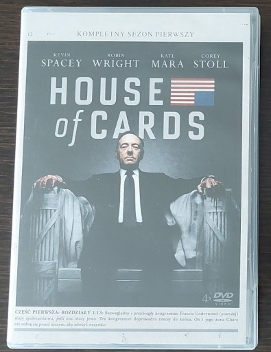 Zdjęcie oferty: House of Cards - PL - Sezon 1 - 4xDVD