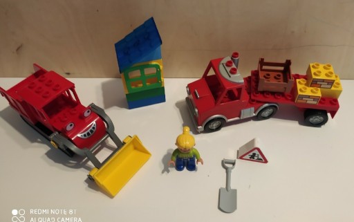 Zdjęcie oferty: Lego duplo 3288 Bob budowniczy, budowa spychacz