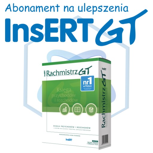 Zdjęcie oferty: Abonament na ulepszenia InsERT Rachmistrz GT