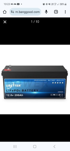 Zdjęcie oferty: Nowy Akumulator LiFePo4 12v 200ah Ubetter