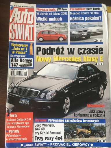 Zdjęcie oferty: Auto Świat 48/2001 (28.11.2001)