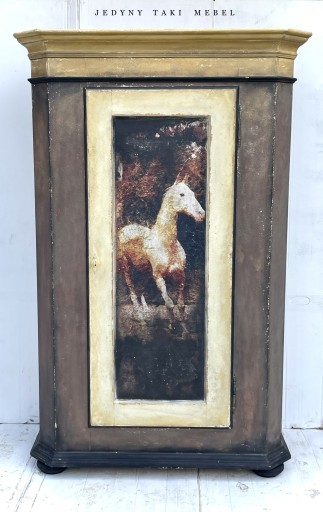 Zdjęcie oferty: Szafa z koniem vintage rustykalna shabby chic