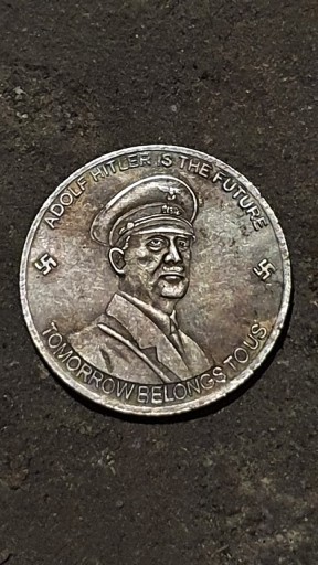 Zdjęcie oferty: Stara moneta reich Hitler nsdap mark wykopki ss Niemcy