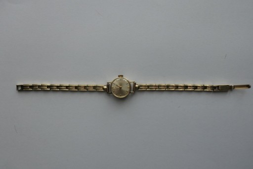 Zdjęcie oferty: Złoty zegarek z bransoletką, próba 585, JUNGHANS