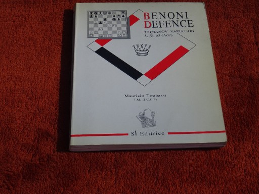 Zdjęcie oferty: Benoni defense wariant Tajmanova szachy