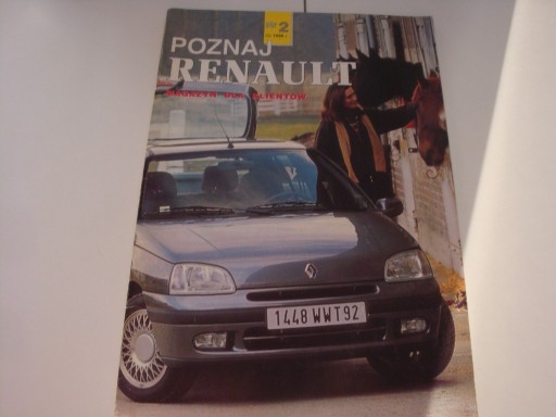 Zdjęcie oferty: Czasopismo Poznaj Renault 2/1996 