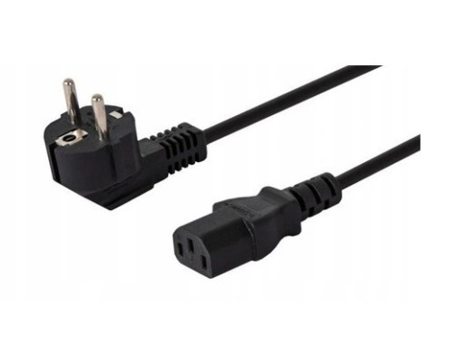 Zdjęcie oferty: Kabel zasilający Drukarka / LCD /PC / MONITOR 1,5m