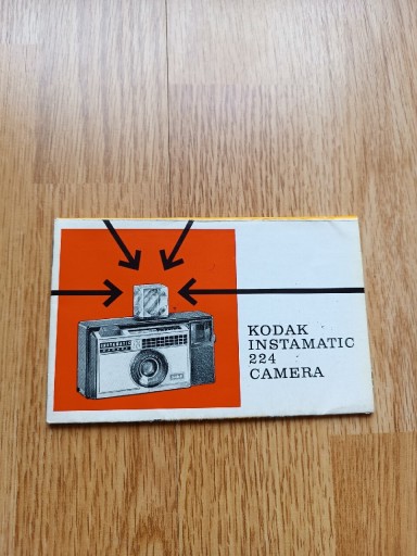 Zdjęcie oferty: Instrukcja obsługi Kodak instamatic 224