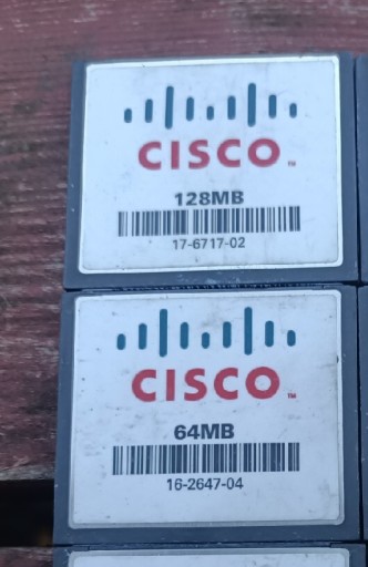 Zdjęcie oferty: Karta pamięci CompactFlash Cisco CF 64MB 