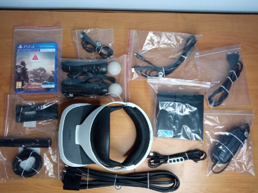 Zdjęcie oferty: Okulary VR Sony PS + 2x move + kamera V2 PS4-5 