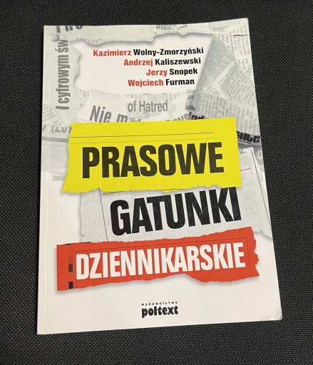 Zdjęcie oferty: PRASOW GATUNKI DZIENNIKARSKIE 