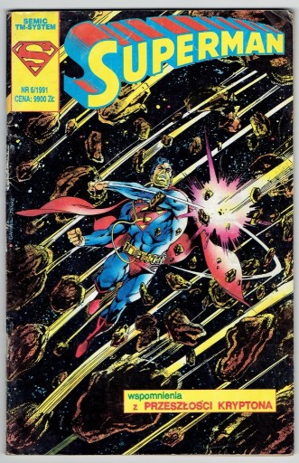 Zdjęcie oferty: Superman Nr 6/1991- TM-Semic - stan Bdb -