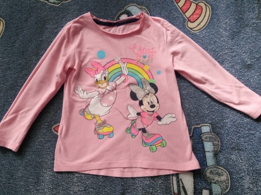 Zdjęcie oferty: Bluzka piżama Myszka Minnie Kaczka Daisy 122