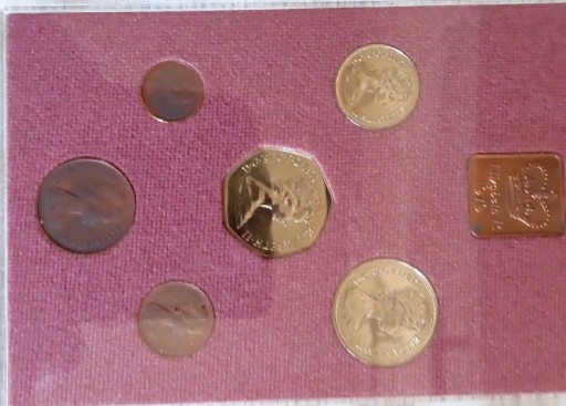 Zdjęcie oferty: Zestaw monet Wielka Brytania 1979 r.