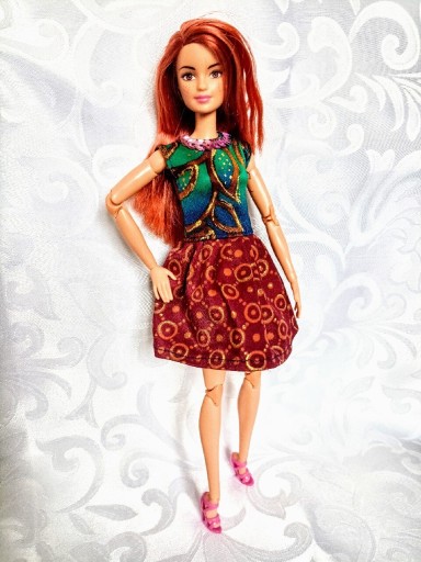 Zdjęcie oferty: Sukienka wzory ubranka dla lalki Barbie handmade 