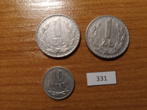 Zdjęcie oferty: 10 gr i 1 zł z 1978 r. Zestaw monet (331)