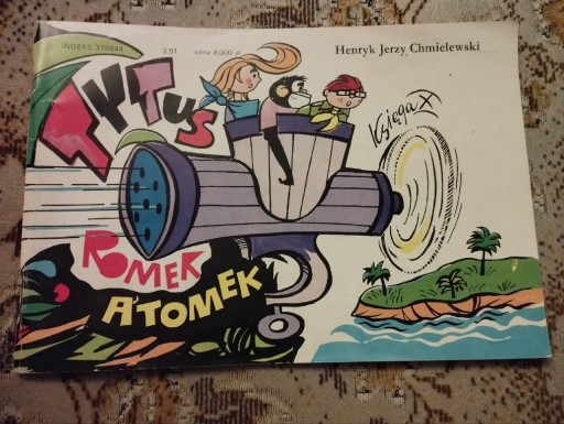 Zdjęcie oferty: Tytus Romek i atomek księga X z autografem 