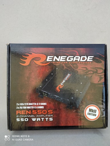 Zdjęcie oferty: Wzmacniacz samochodowy Renegade REN 550S