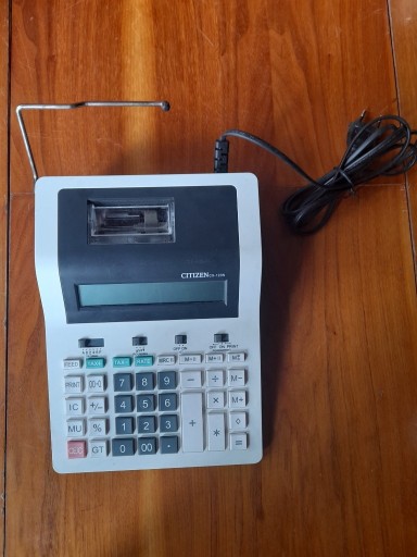 Zdjęcie oferty: Kalkulator z drukarką Citizen CX-123N