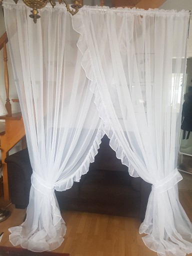 Zdjęcie oferty: Firanka z falbankami 400x250cm