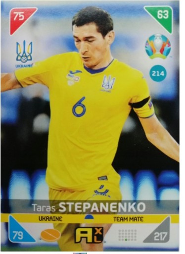 Zdjęcie oferty: karty PANINI EURO 2020-2021 KICKOFF STEPANENKO 214