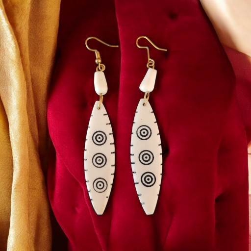 Zdjęcie oferty: Kolczyki - Ekologiczne, ręcznie robione przez Masajów z Kenii (Afryka)