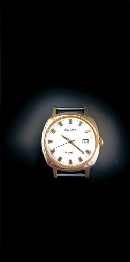 Zdjęcie oferty: Zegarek męski pozłacany SLAVA ZSRR stan bdb-/-mech