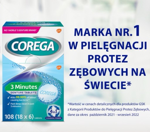 Zdjęcie oferty: COREGA TABS 2- PACK - Promocja