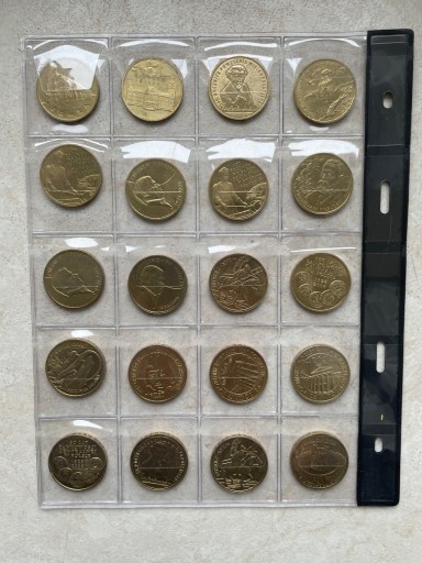 Zdjęcie oferty: 20 monet okolicznościowych 2 zł z lat 2007-2009