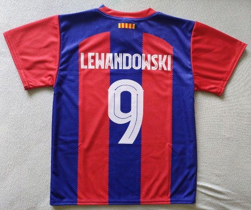 Zdjęcie oferty: Koszulka t-shirt FCB Lewandowski 128