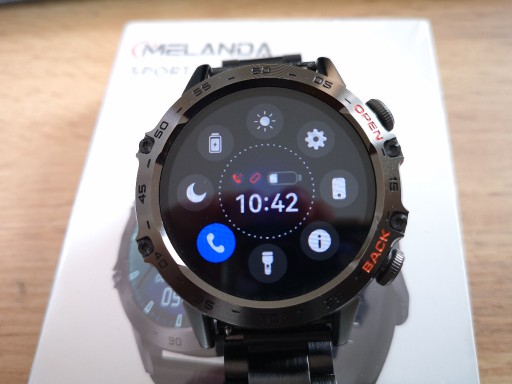 Zdjęcie oferty: Smartwatch Melanda K52, Metal, czarny, bransoleta