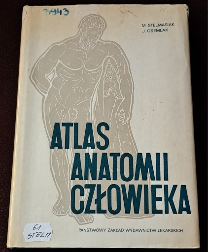Zdjęcie oferty: Atlas anatomii człowieka. Tom II. M. Stelmasiak.
