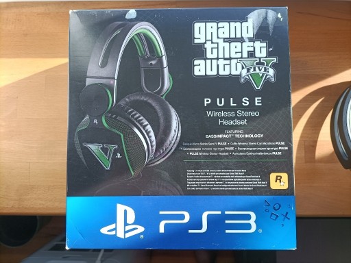 Zdjęcie oferty: Słuchawki SONY Pulse Wireless Stereo Headset GTAV