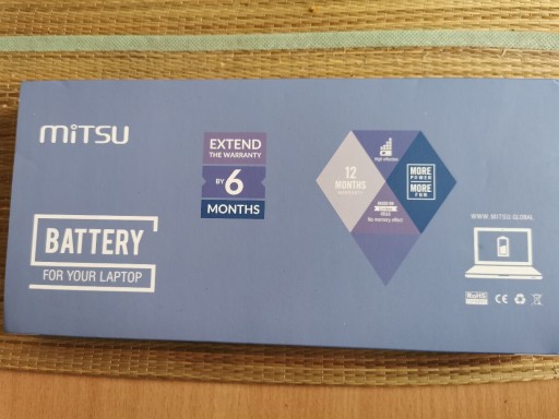 Zdjęcie oferty: Mitsu. Bateria do laptopa. 8000mAh. 7.6 V