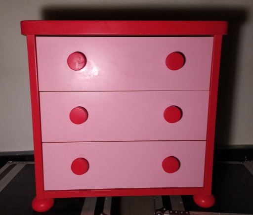 Zdjęcie oferty: IKEA MAMMUT Komoda czerwony (76x73)