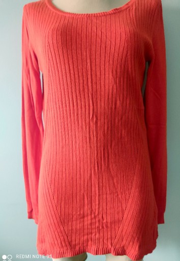 Zdjęcie oferty: długi nowy sweter pomarańczowy Bonprix r.40/42