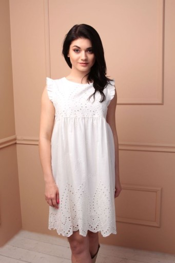Zdjęcie oferty: Ażurowa sukienka bawełniana, Italia Moda one size