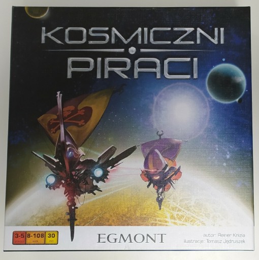 Zdjęcie oferty: Sprzedam grę planszową Kosmiczni piraci,  Egmont 