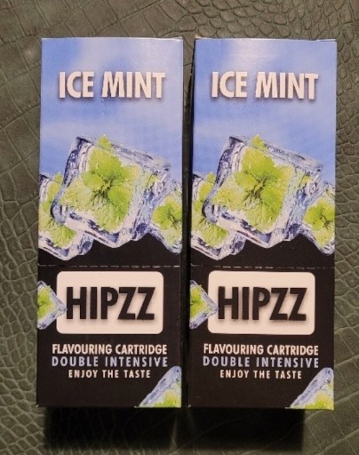 Zdjęcie oferty: 20szt Hipzz Ice Mint Karta aromatyzująca