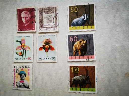 Zdjęcie oferty: Znaczki pocztowe  Polska i inne kraje  