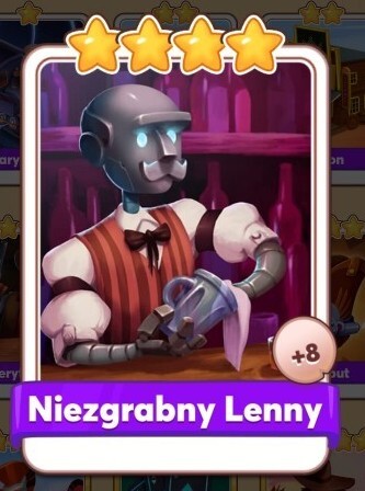 Zdjęcie oferty: Coin Master Niezgrabny Lenny wysyłka w 5min