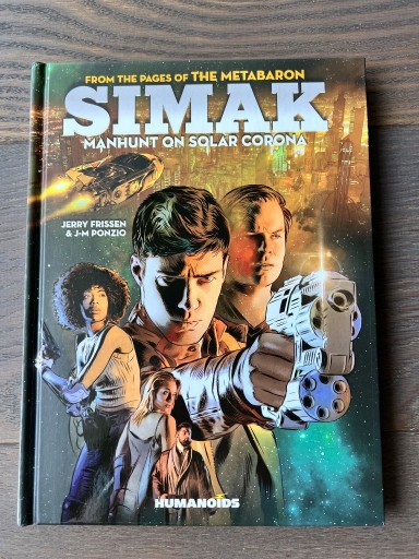 Zdjęcie oferty: SIMAK MANHUNT ON SOLAR CORONA - Jerry Frissen HUMANOIDS