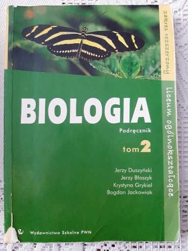 Zdjęcie oferty: Biologia z.rozsz.  2 3 4 5 PWN Duszyński Matura