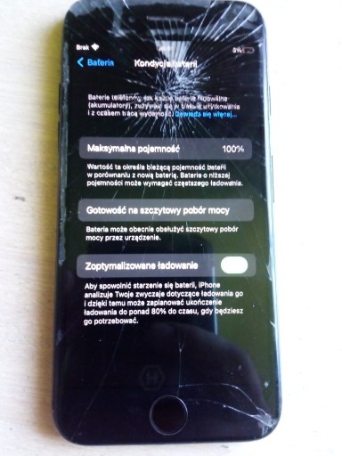 Zdjęcie oferty: iPhone 7 32gb uszkodzony wyświetlacz 