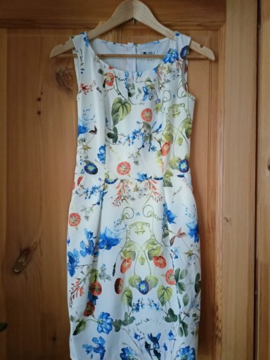 Zdjęcie oferty: Sukienka w kwiaty bombka letnia rozmiar XS Vubu