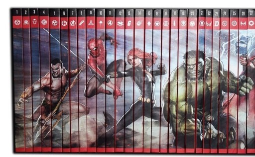 Zdjęcie oferty: Kolekcja Superbohaterowie Marvela -120 tomów