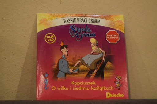 Zdjęcie oferty: Bracia Grimm - Kopciuszek, O wilku i 7 koźlątkach