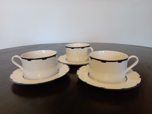 Zdjęcie oferty: 3 x filiżanki/porcelana Freiberg/ Annette Jung